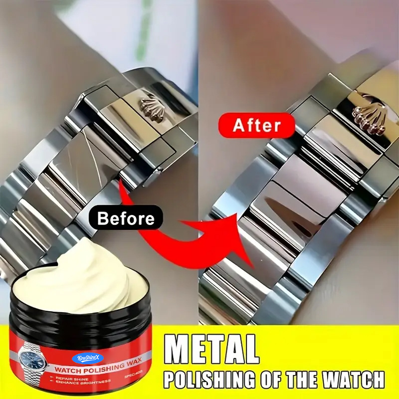 Instant Watch Polishing Paste- Metal Frame Renewal Cream Watch Band and Screen Scratch Repair Metal Jewelry Repair Instant Watch Polishing Paste- Metal Frame Renewal Cream Watch Band and Screen Scratch Repair Metal Jewelry Repair