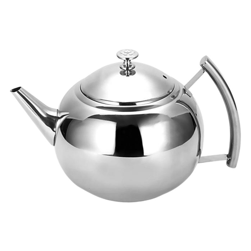 Olla de Oliva de acero inoxidable Hotel cafetera restaurante Moka restaurante con malla de fugas botella de agua fría hogar tetera