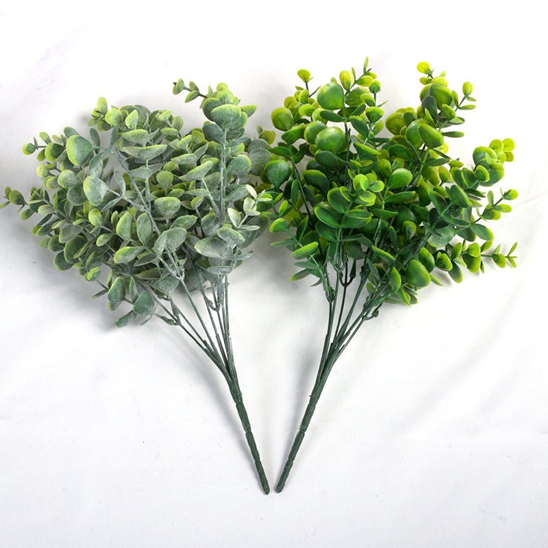 Simulated Eucalyptus Simulated Plant Money Grass Eucalyptus Simulated Plant Flower Arrangement Frost Green Plant Plastic Grass Potted Plant