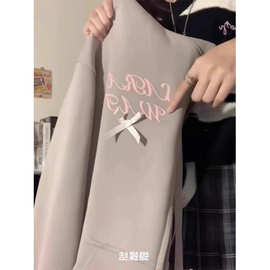 猫咪耳朵连帽开衫卫衣女秋冬小众设计感2025爆款宽松日系复古外套