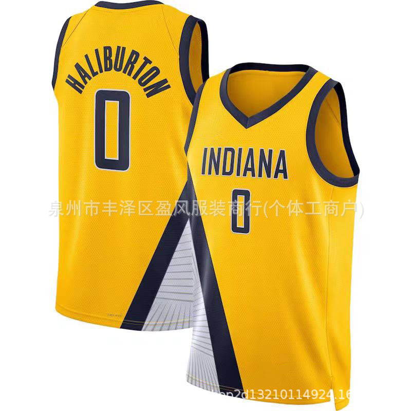 Indiana Pacers Heat Pressed Basketball Jersey Wholesale Harryburton Turner Sica Kam Maserlin George