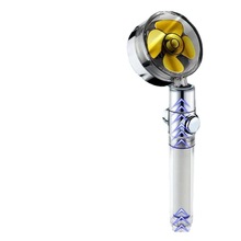 小蛮腰涡轮一键止水增压过滤花洒喷头淋浴手持家用浴室洗澡莲蓬头