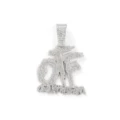 Silver pendant only