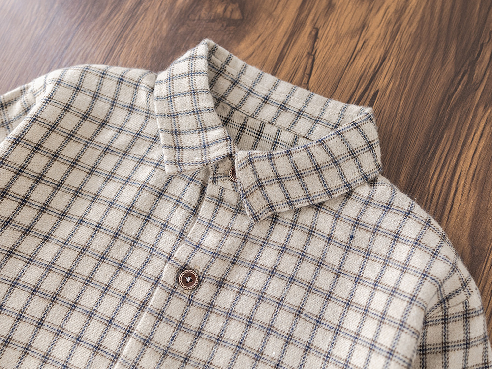 Bos' Spring And Autumn 2025 New Fashionable Children's Stlish Bab 3D Bear Head Cardigan Sweater Three-Piece Set_voghion.com