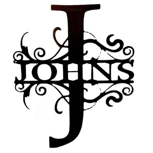 Bestselling Independent Station New Metal Iron Letter Wall Decor Craft