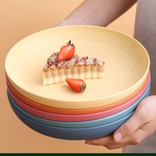 比普通一次性盘子塑料耐高温加厚蛋糕餐盘食品级碟子野餐餐具