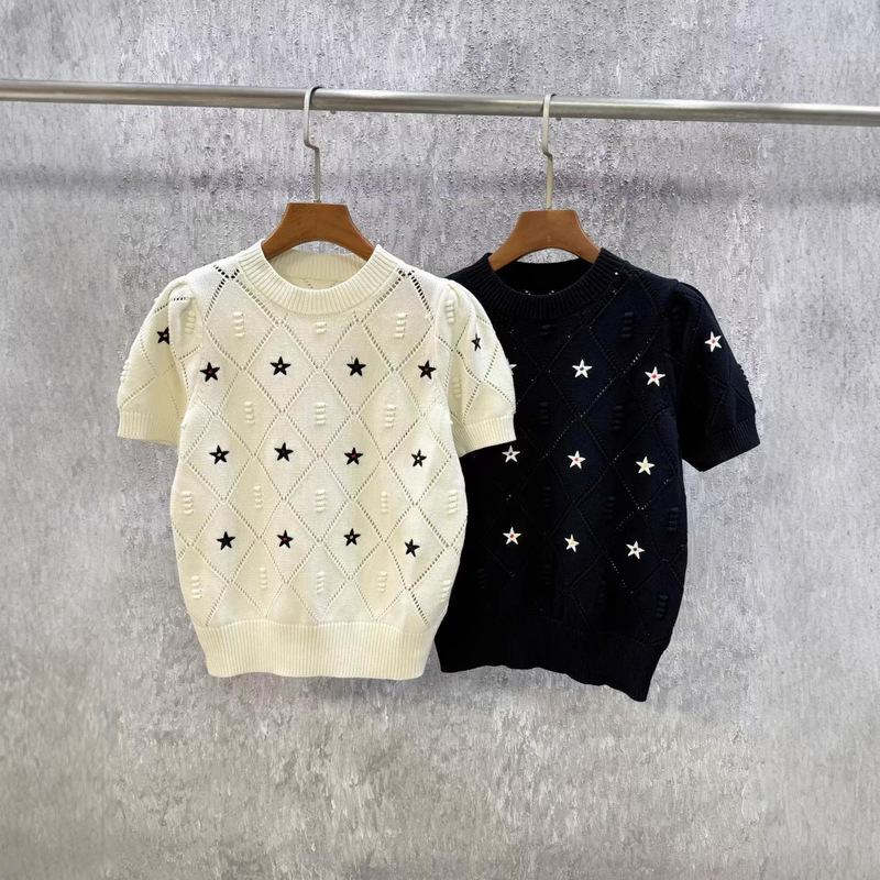 High-Quality Supply, Ultra-Thick Round-Neck Stylish Commuter Cotton Pullover Sweater, New Knit Style, Loose Fit, Slimming Effect