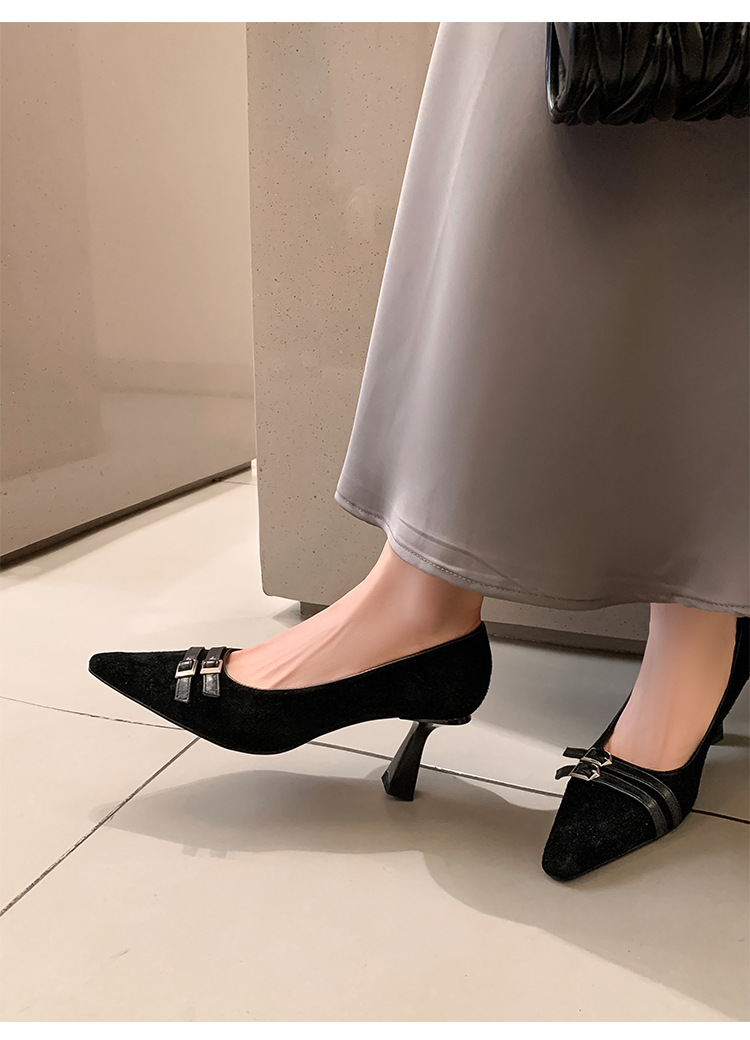 CHIKO Britannia Pointy Toe Stiletto Pumps Shoes