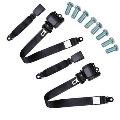 belt, Wrangler seat belt | Car seat belt - 2-electrophoresis-k3-small-steel-lifting-rings-2-30cm-all-inclusive-webbing-bases-8-blue-and-white-zinc-screws-boxed