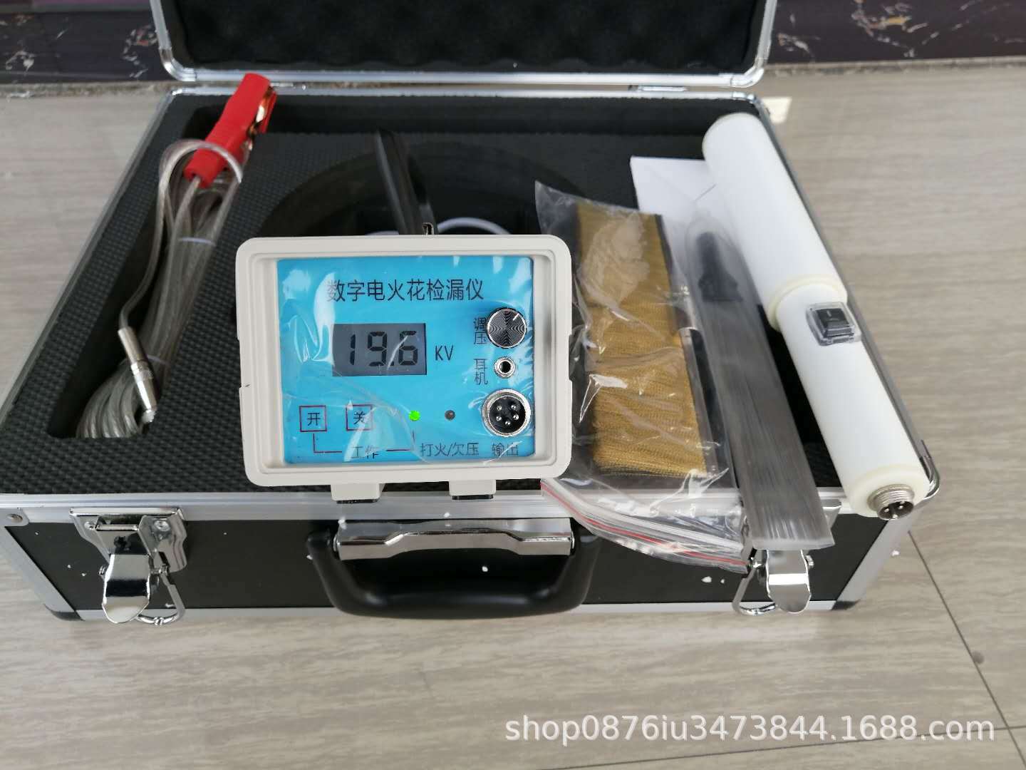 JA-6输油气钢管涂层裂纹气泡检测  山东济宁电火花检漏仪厂家