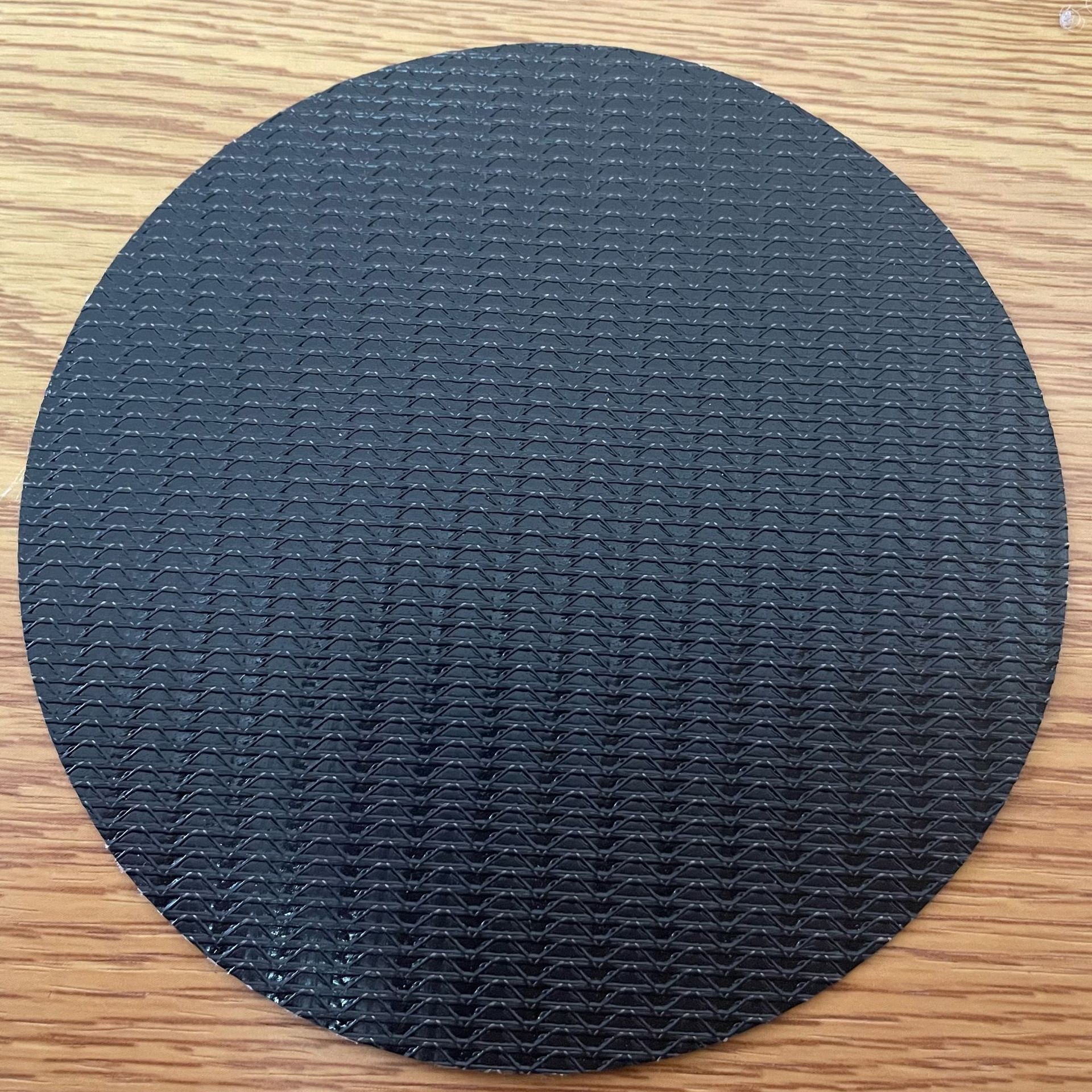 0.5mm黑色抗静电风筒布 黑色PVC夹网布