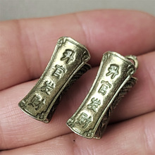 仿黄铜升官发财汽车钥匙扣挂件小饰品工艺品摆件挂饰地摊产品展销