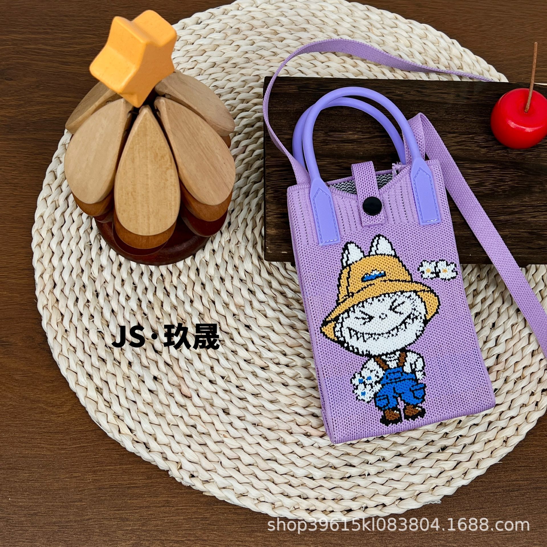 꽃 부부-보라색