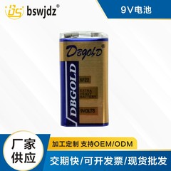 カーボン電池9v電池、ネットワークテスター専用9v電池、9vカーボン亜鉛-マンガン乾電池