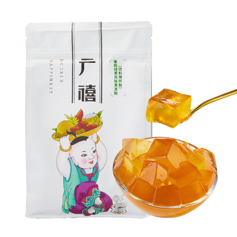 广禧豆花布丁粉1kg 果冻粉家用商用自制冰豆乳椰奶豆腐奶茶店|undefined