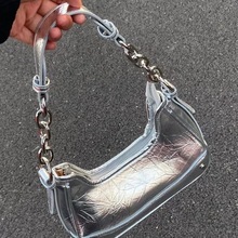 新品小众新款夏日可爱链条包轻便腋下百搭单肩斜挎两用包其他