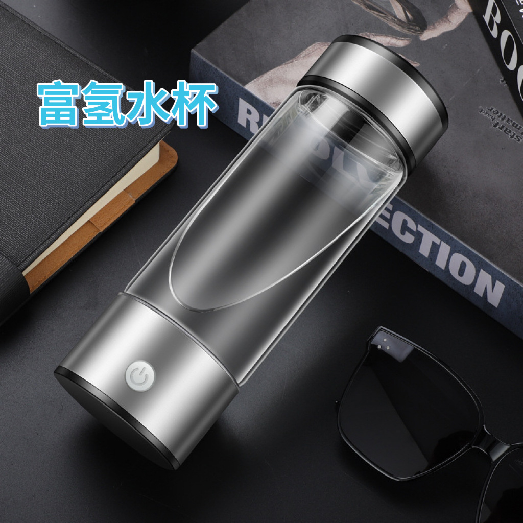 Vaso de Agua Rica en Hidrógeno con Suministro Directo de Fábrica, Membrana SPE de Separación, Electrolisis para Producción de Hidrógeno, Tres en Uno, Inhalación de Hidrógeno, Vaso de Salud