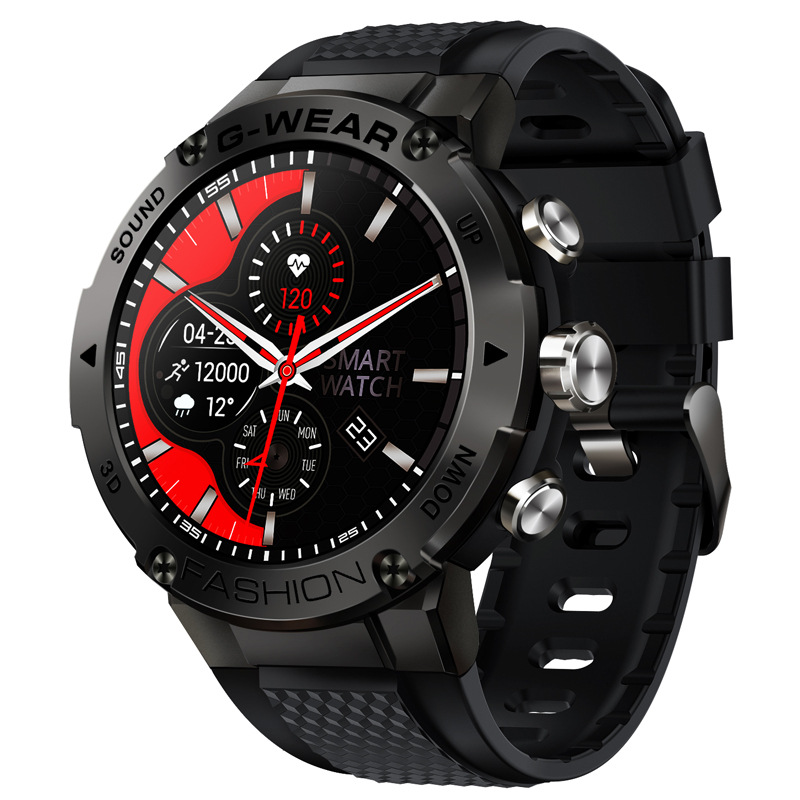 New K28H smart watch 360*360 resolution IPS Bluetooth call heart rate blood oxygen sports watch