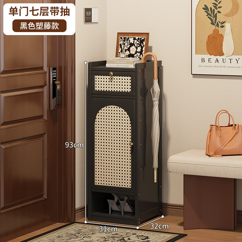 新款家用门口收纳鞋柜省空间窄款入户多层简约鞋架室内简易鞋架子|undefined
