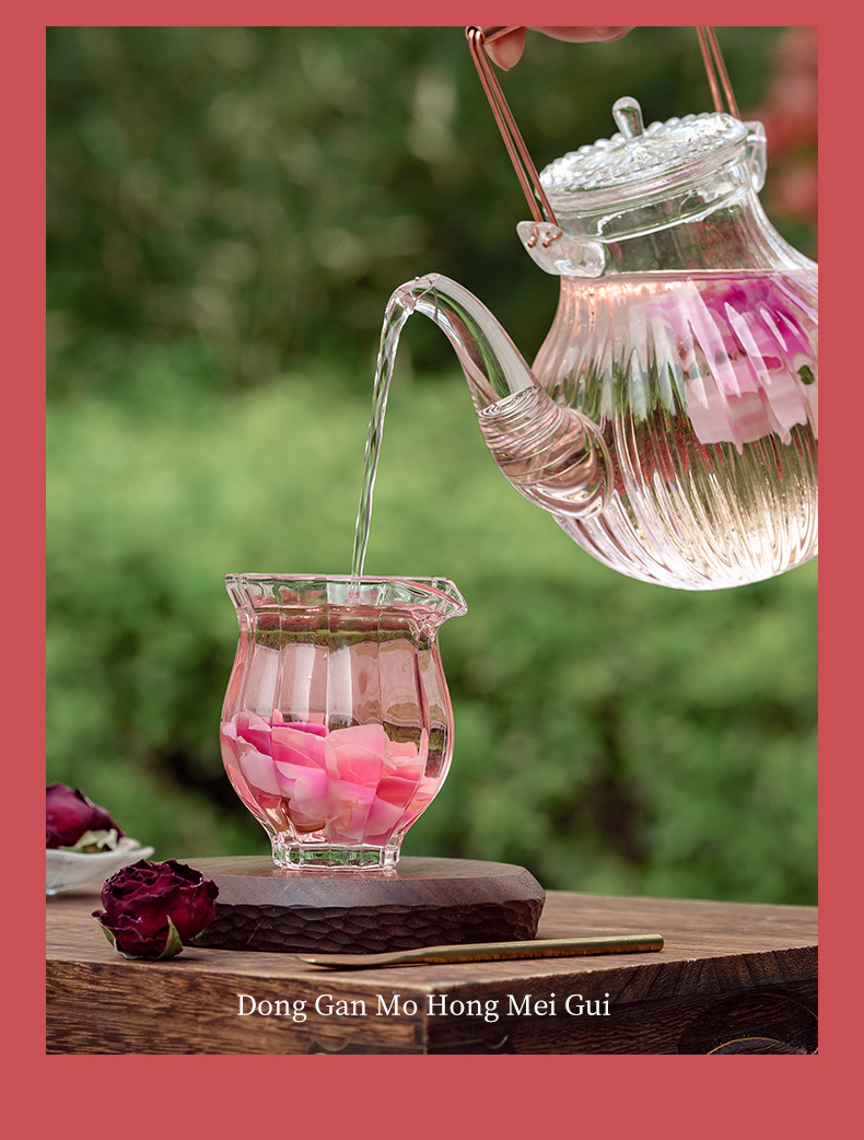 Freeze-Dried Mo Hong Rose Tea Large Whole Rose Buds Herbal Flower Tea Loose Bulk 10g quality and texture