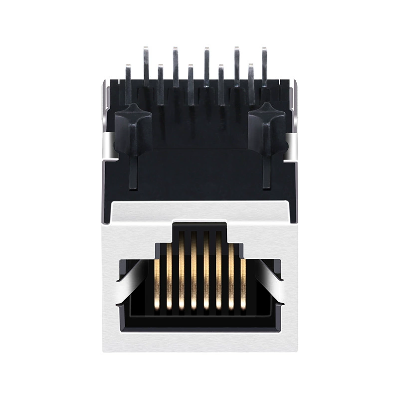 KLA1S109F-1 LF 1X1 единичный разъем гигабитный пояс экранирующий RJ45 сетевой коннектор