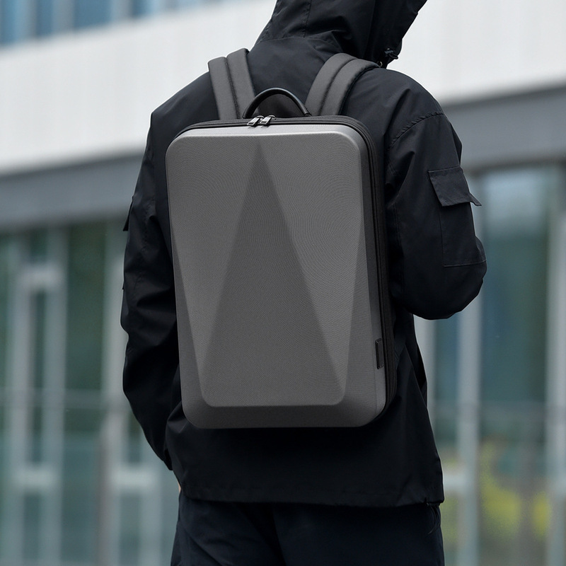 Factory Direct Sales Expansion Backpack Men's Hard Shell Qualitative E-Sports Game Large Capacity Computer Bag Business Travel Double Backpack