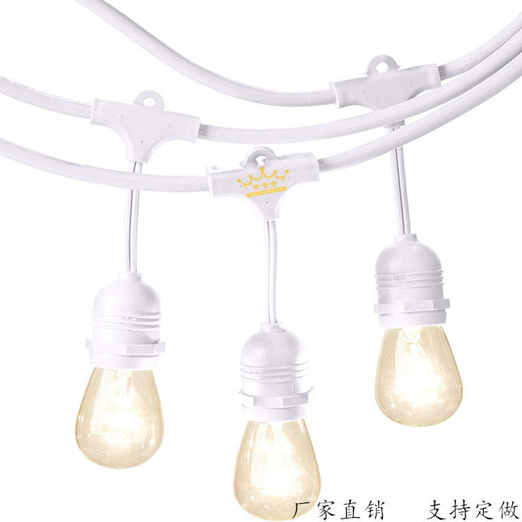 Cross-border decorative lamp string for Europe and the United States outdoor waterproof courtyard indoor and outdoor wedding decoration festival lamp string