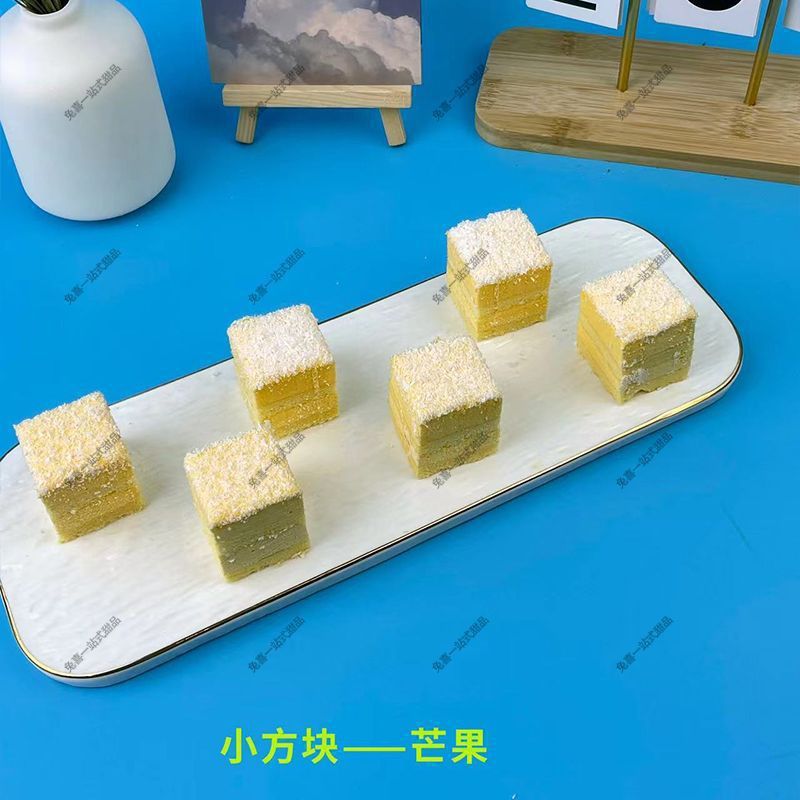 网红摆摊一元慕斯小蛋糕小方块提拉米苏冷冻成品商用批发西点|undefined