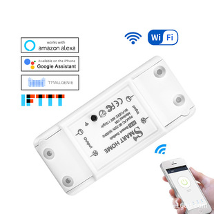 Tuya Graffiti Wifi Smart Switch Wireless Remote Control Switch Mobile Phone Remote Timing Voice Controller Switch