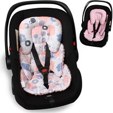 提篮安全座椅坐垫内垫溜娃神器新生婴儿推车保护垫宝宝腰垫子通用