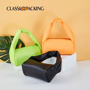 Fashionable Candy Color Women Bag, Perfect for Daily Outfit, PU Material, 18.5*9*9cm Size