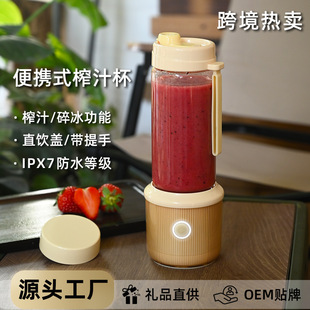 Cross-Border New Amazon Juice Cup Household Multi-Functional Electric Juice Milkshake Machine Portable Small Juice Cup