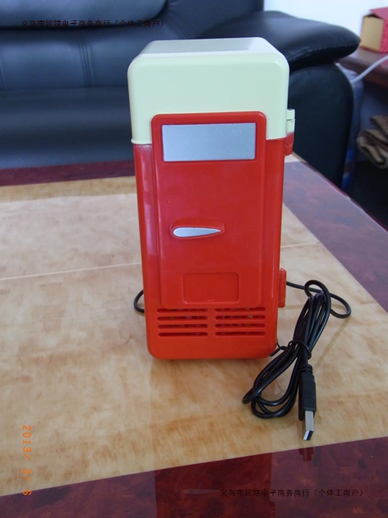 미니 냉장고 USB 냉동 이중 목적 미니 뜨거운 차가운 차 빠른 기숙사 차가운 보존 단일 빨간색 단일 냉동 우편