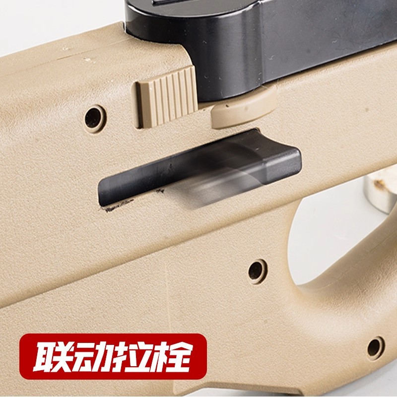 P90 juguete de disparo continuo eléctrico de agua de asalto para niños con mano real modelo especial de pistola blenda image 4