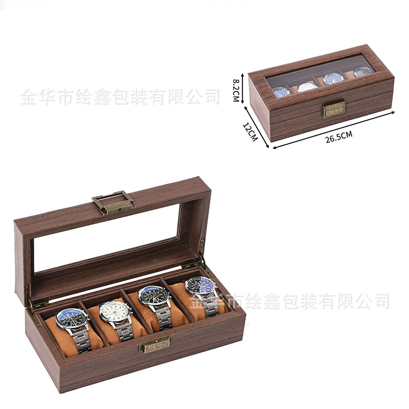 4비트 나뭇결 시계 상자 부드러운 베개