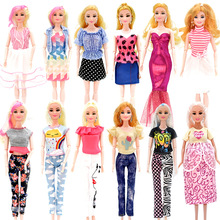 30cm11寸娃娃服装配件洋娃娃换装衣服公主礼服吊裙连衣裙时装套装