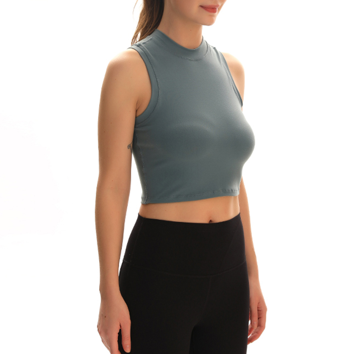 Débardeur de sport de Yoga, haut élastique au dos, combinaison de Fitness, Cover-Up, nouvelle collection 2022_voghion.com