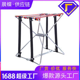 厂家批发不锈钢户外折叠椅钓鱼凳子 金属折叠椅 马扎 折叠凳子