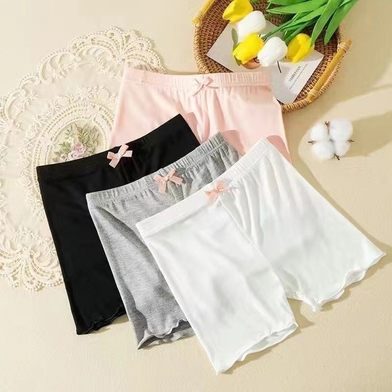 Children's Safety Shorts for Girls, Four-Cornered Briefs, Girls' Leggings, Thin Anti-Exposure Safety Shorts for Kindergarten