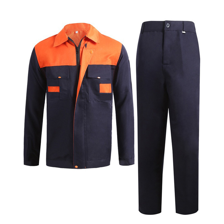 春秋长袖工作服套装 男 汽修船员劳保工装修车海运船员工作服