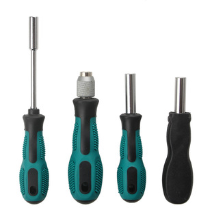6.35 Batch Head Handle 1/4 Screwdriver Multi-use Sleeve Quick-release Quick-change Batch Head Screwdriver Screw Rod