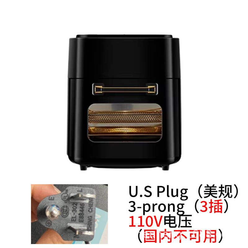 Air fryer空气炸锅10升大容量电烤箱一体机家用智能彩屏跨境专供|undefined