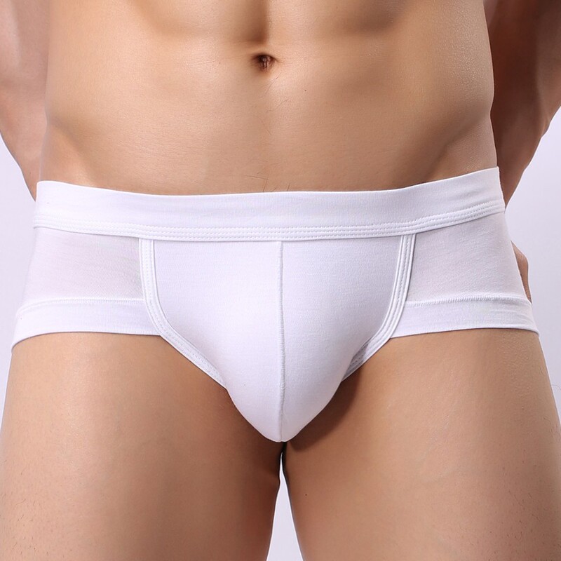 Men's Underwear Briefs U Convex Bag Low Waist Underwear Export Briefs Factory Wholesale Dropshipping