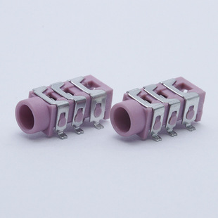 Manufacturer Supplies 3.5mm Headphone Audio Socket Pj313D 3-Section 6-Pin Patch Headphone Socket 3.5 Female Socket