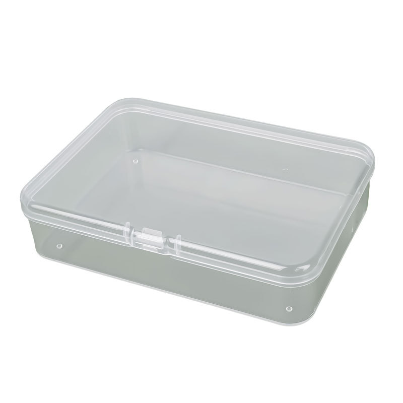 Rectangular storage box for business cards