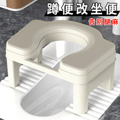 成人坐便凳防滑加厚坐便椅孕妇大人马桶坐架家用卫生间辅助凳子