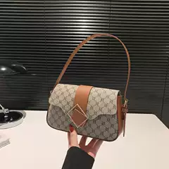Women's Small Square Bag Retro 2024 Vintage Shoulder Handbag Casual Chic