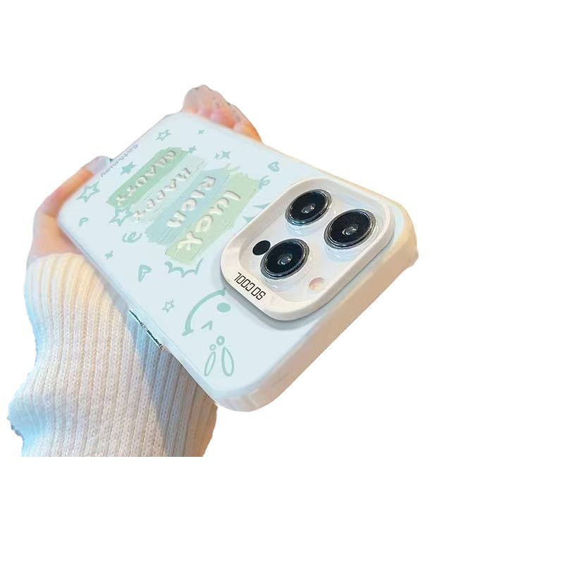 La nueva cara sonriente de la marca de moda se aplica a la funda del teléfono móvil iphone16 Apple 15promax/14 Europa y América 13pro1 2/11x