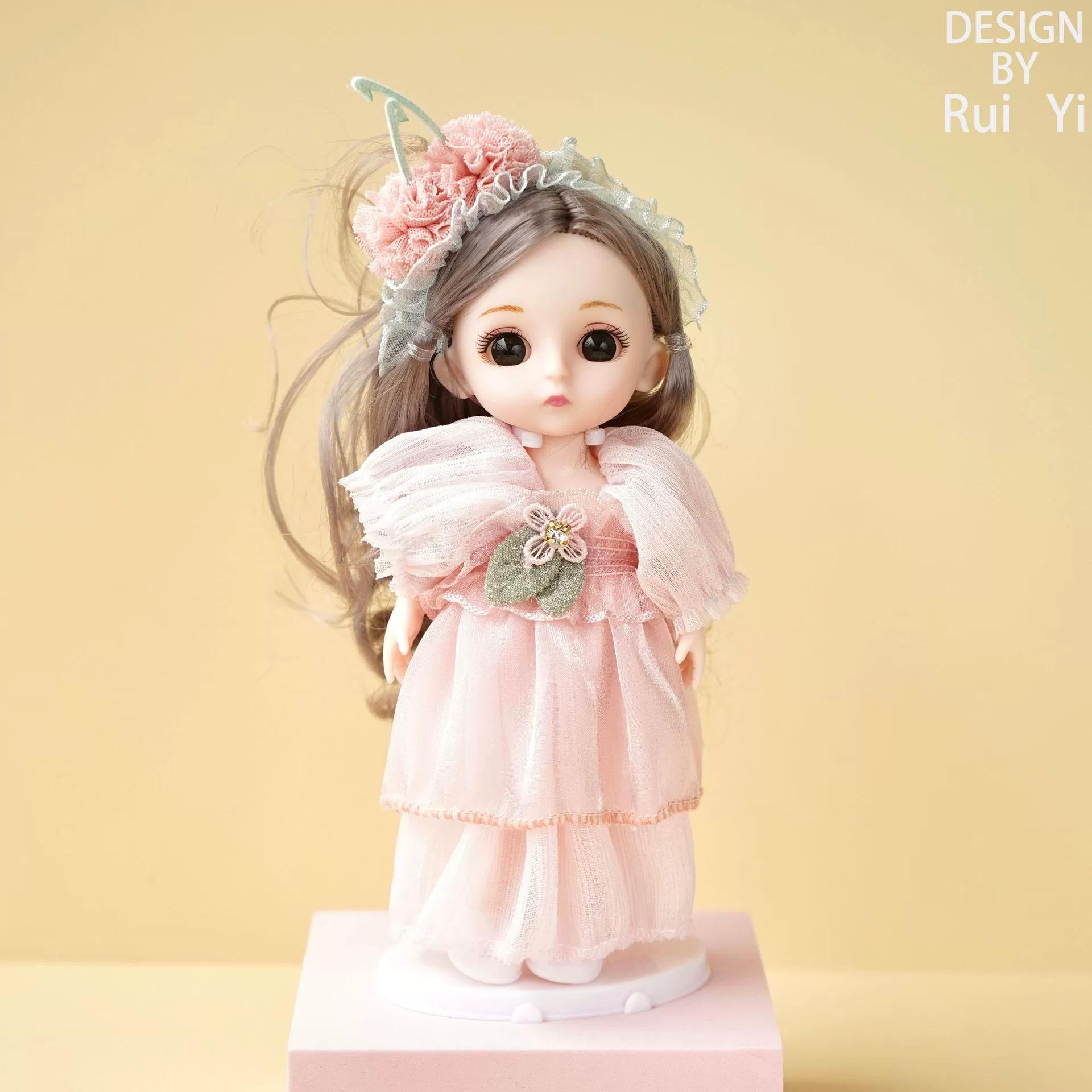 Подвижная брелок, детская кукла, минифигурка, игрушка, 6 дюймов