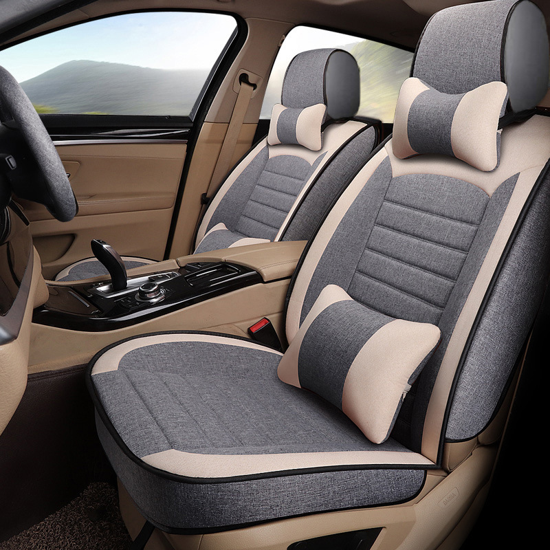 中华V3 V5 H230 H330 H530 H3骏捷坐垫四季通用全包亚麻汽车座套